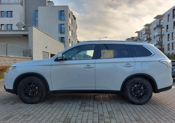 Mitsubishi Outlander cena 65000 przebieg: 95000, rok produkcji 2014 z Warszawa małe 67